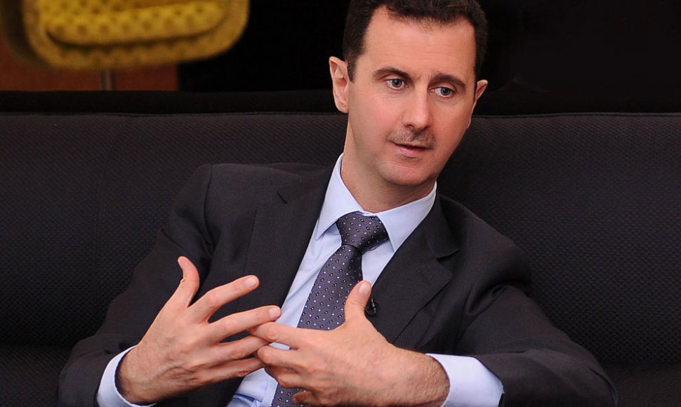 Sirijos prezidentas Basharas al-Assadas