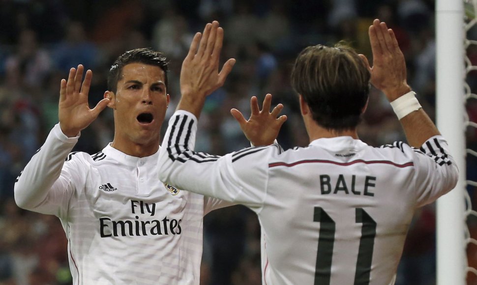Cristiano Ronaldo ir Garethas Bale'as