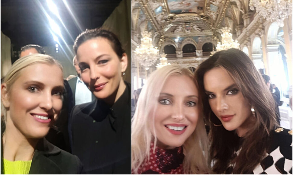 Marija Lama su modeliu Adriana Lima ir aktore Liv Tyler