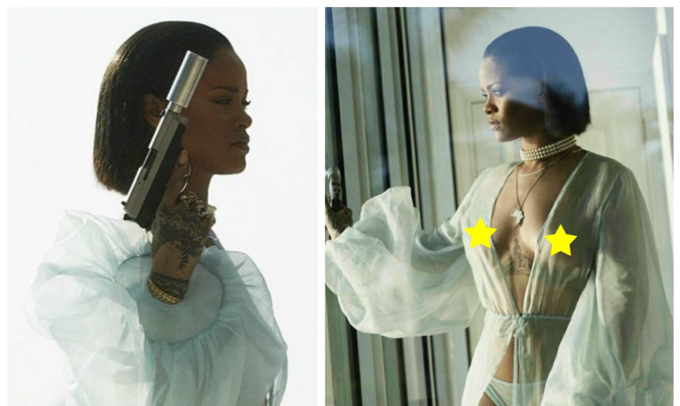 Rihanna vaizdo klipe „Needed Me“