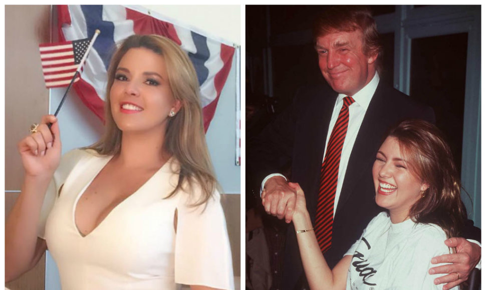 Donaldas Trumpas ir 1996-ųjų „Mis Visata“ Alicia Machado
