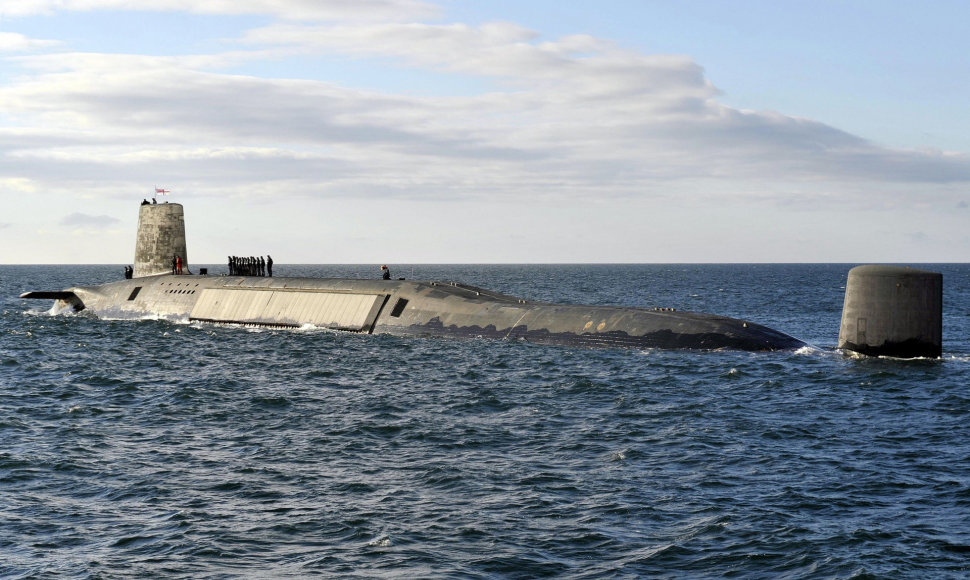 Britų atominis povandeninis laivas „HMS Victorious“