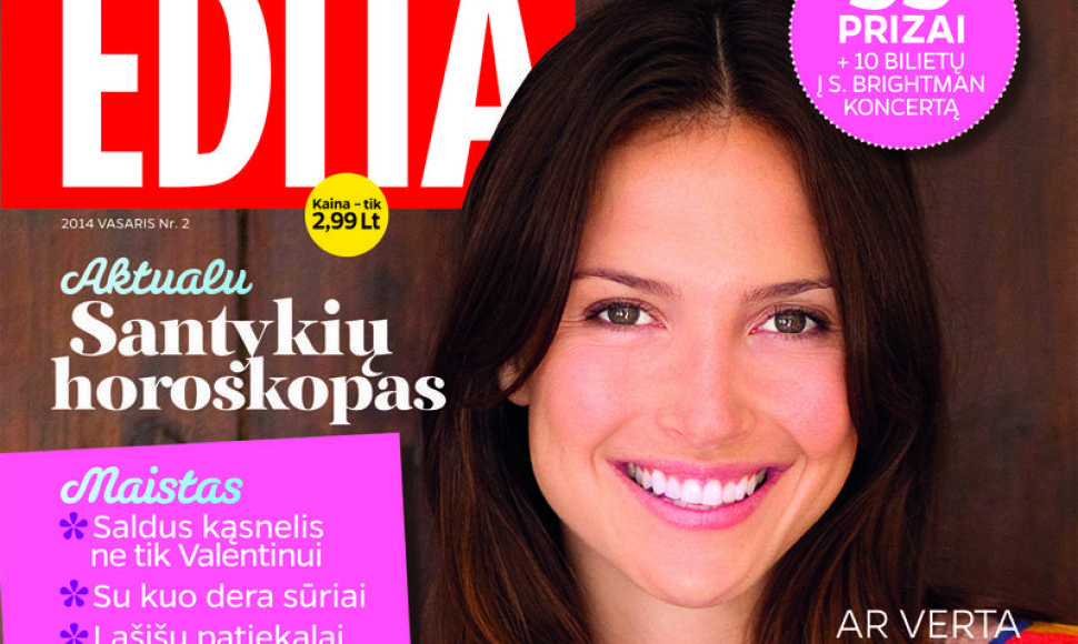 Žurnalo „Edita“ archyvo nuotr. / 2014 m. / Nr. 2