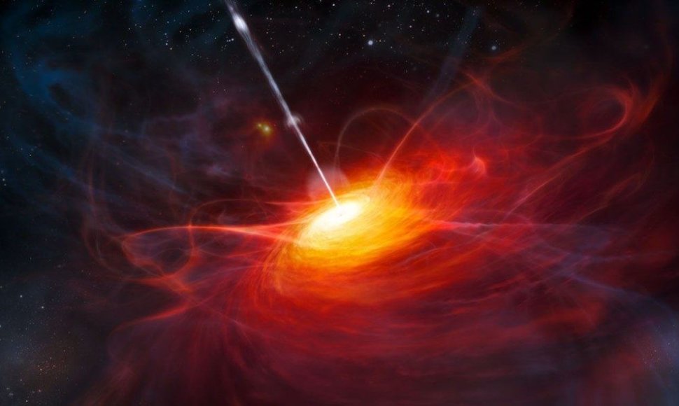 Britų tyrėjai visatoje atrado gigantiškiausią struktūrą – 4 mlrd. šviesmečių skersmens didįjį kvazarų spiečių
