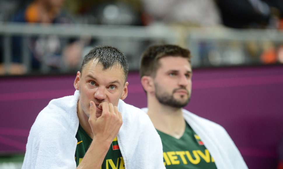 Šarūnas Jasikevičius ir Linas Kleiza