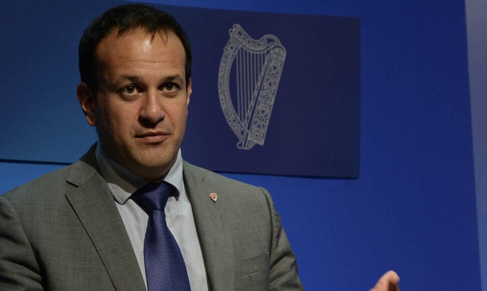 Airijos partijos &bdquo;Fine Gael&ldquo; lyderis Leo Varadkaras 