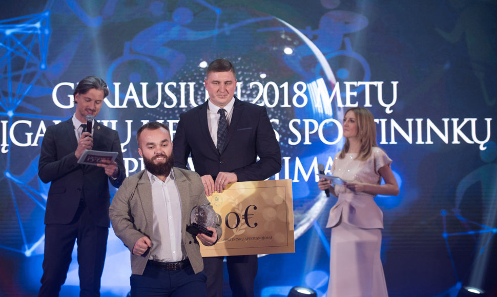 Geriausių 2018 m. Lietuvos neįgaliųjų sportininkų apdovanojimai