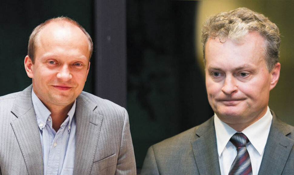 Nerijus Mačiulis ir Gitanas Nausėda