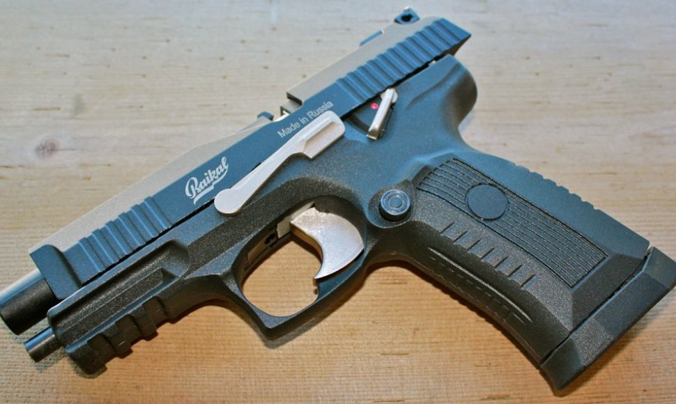 Asociatyvinė iliustracija: pistoletas „Baikal“
