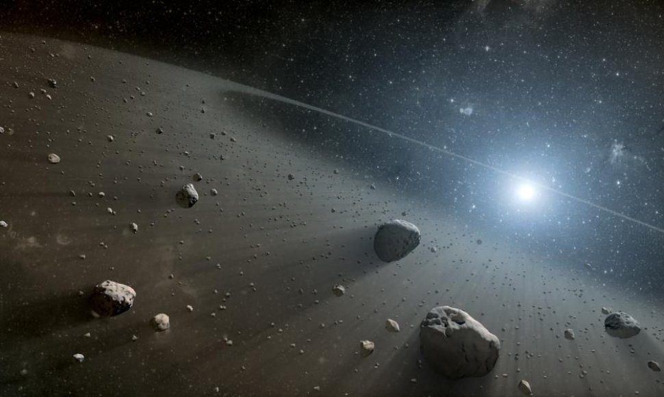 Asteroidai kosmose