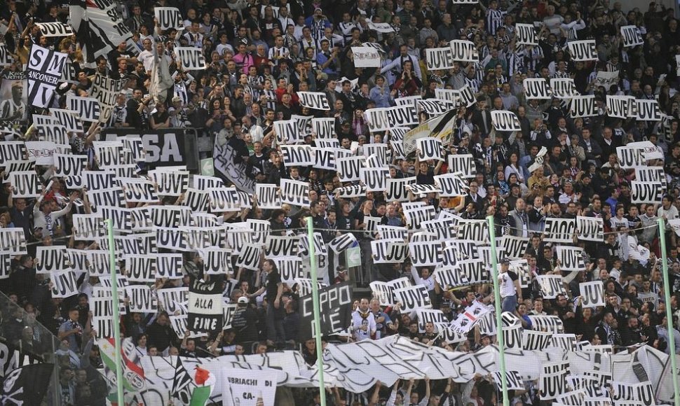 Turino „Juventus“ gerbėjai 