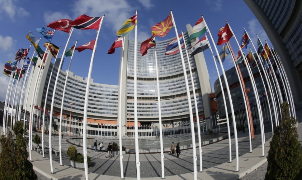 JT būstinė Vienoje, kur vyksta derybos dėl Irano branduolinės programos