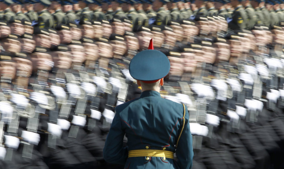 Generalinė repeticija prieš Vladimiro Putino inauguraciją