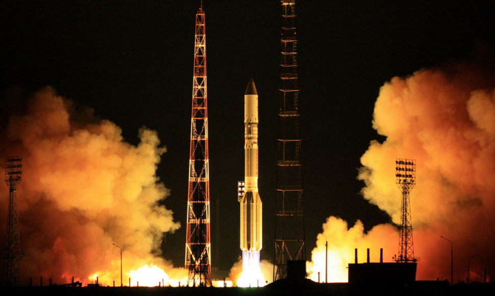Raketos „Proton-M“ startas