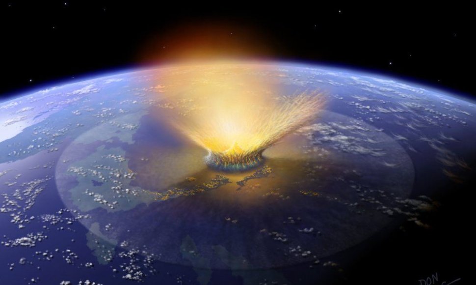 Asteroido susidūrimas su Žeme