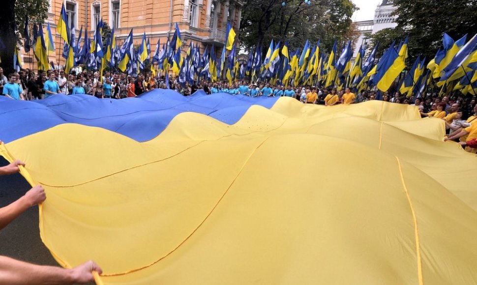 Ukrainos vėliavos dienos minėjimas
