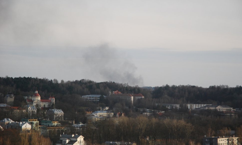 Dūmai virš Vilniaus