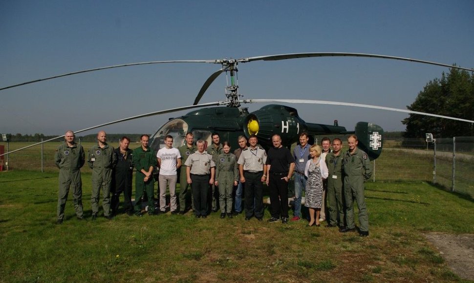 Lietuviškas sraigtasparnis „Sidabrinis titanas“