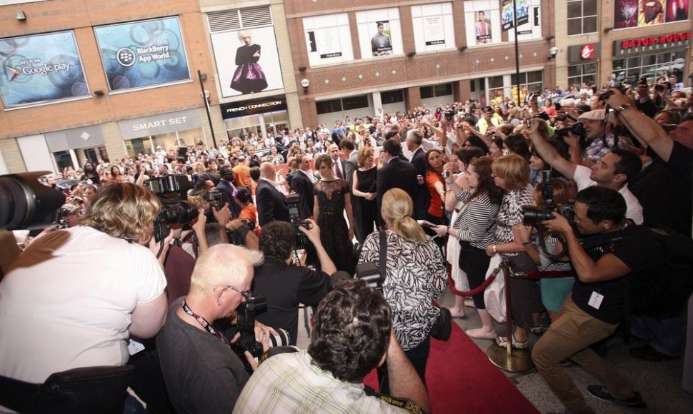 Toronto kino festivalio akimirka