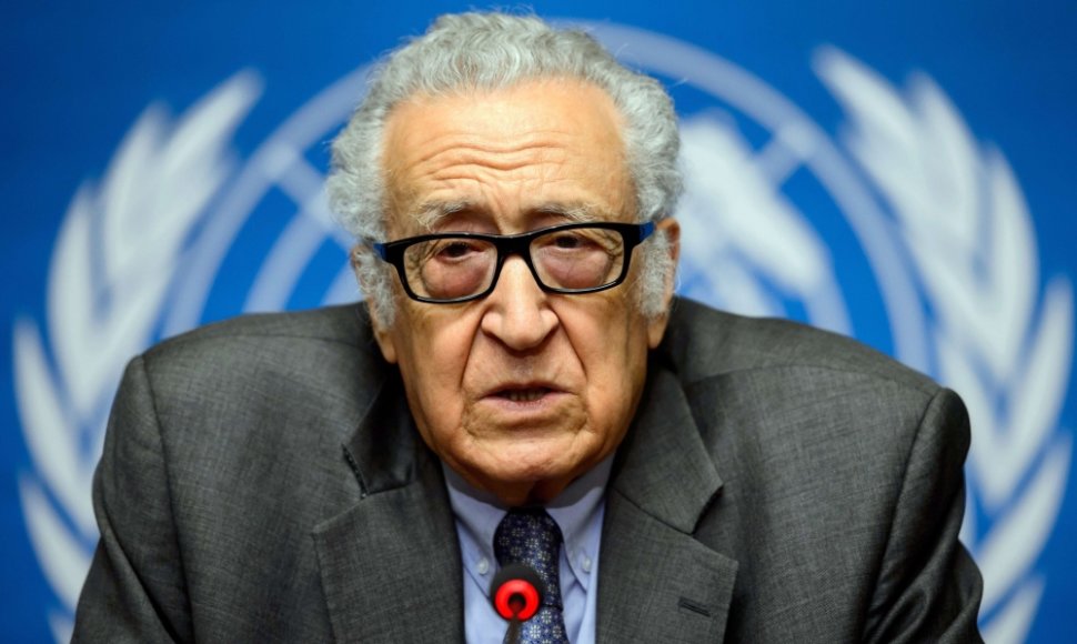 Jungtinių Tautų ir Arabų Lygos pasiuntinys Sirijoje Lakhdaras Brahimi