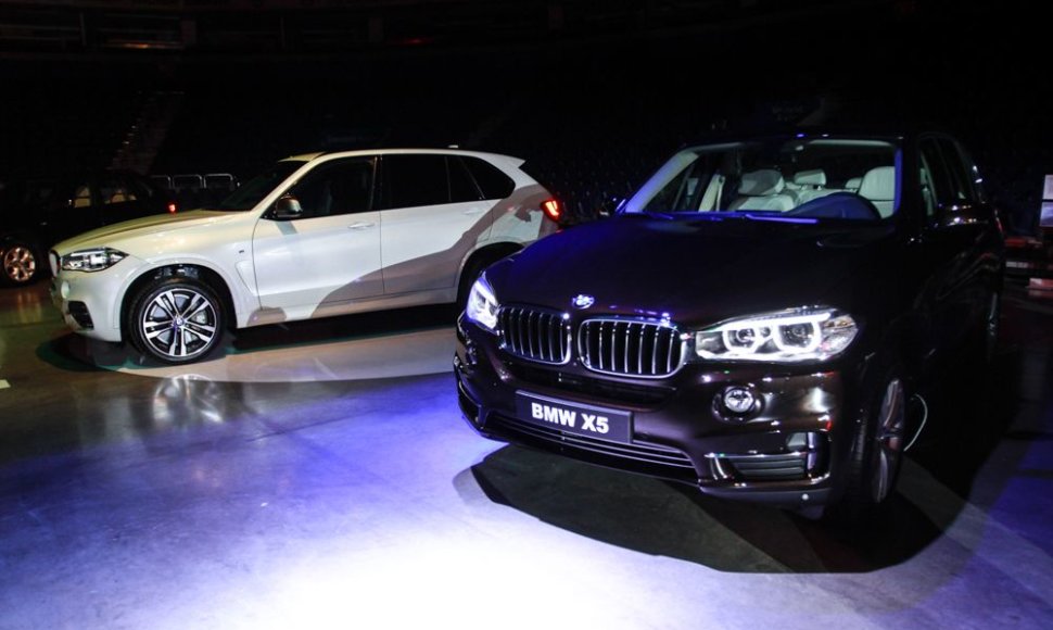 BMW X5 pristatymas