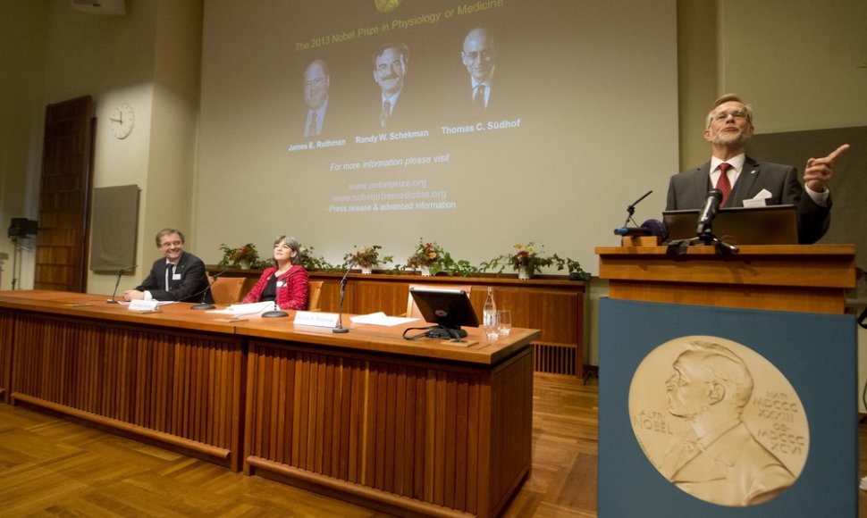 Nobelio medicinos premijos paskelbimo ceremonija