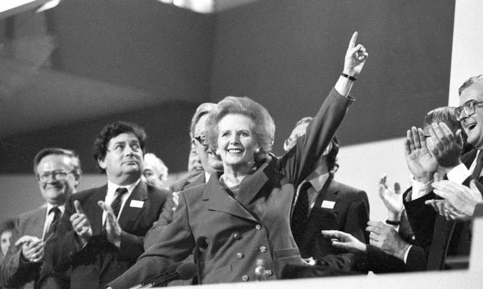 Margaret Thatcher 1989 metais