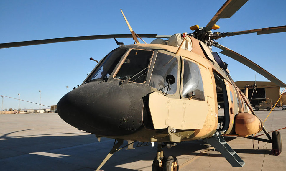 Afganistano armijos (ANA) sraigtasparniai
