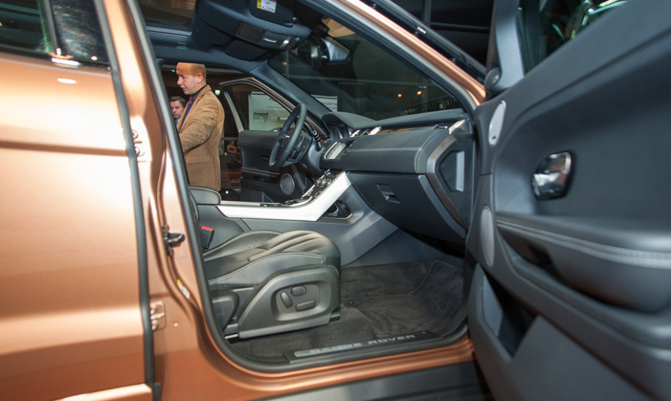 „Range Rover Evoque“ pristatymas „Inchcape“ salone