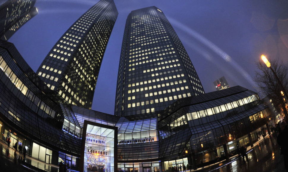 Didžiausio pagal turtą Vokietijos banko „Deutsche Bank“ pastatas