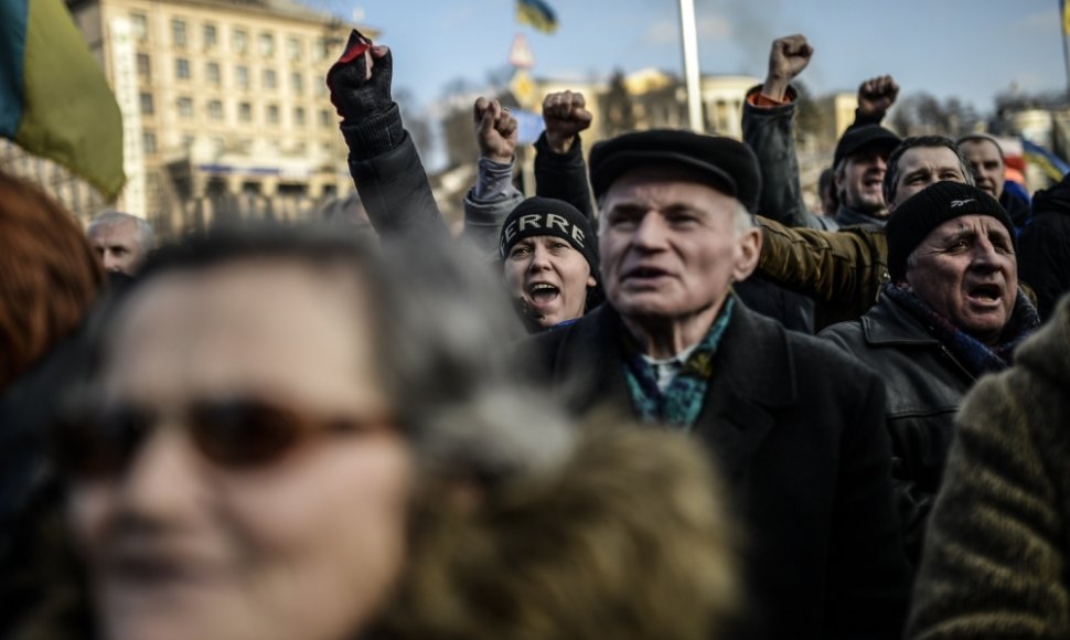 Kijevo Nepriklausomybės aikštėje