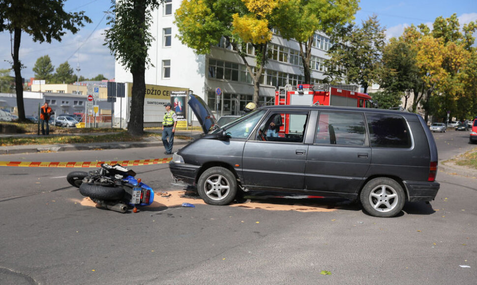 Avarijos vietoje Vilniuje, Verkių g.