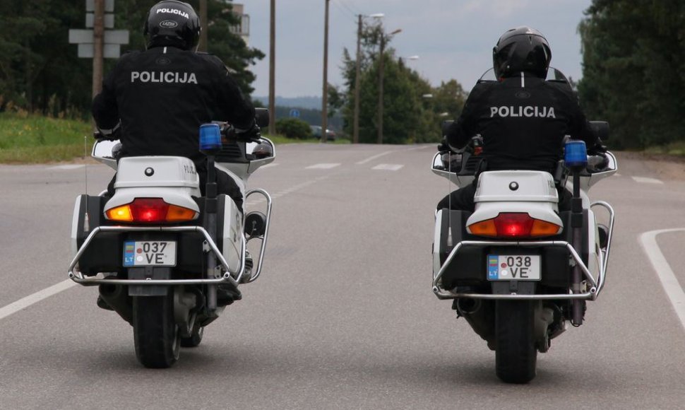 Policijos tarnybiniai motociklai