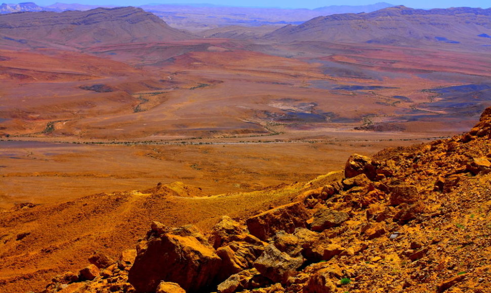 Ramono krateris Negevo dykumoje