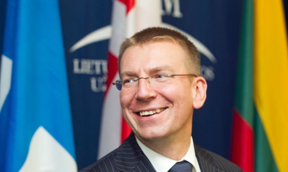Edgaras Rinkevičius, Latvijos užsienio reikalų ministras
