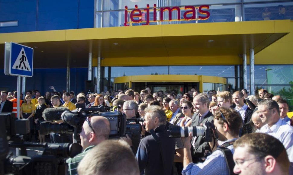 „Ikea“ parduotuvės atidarymas