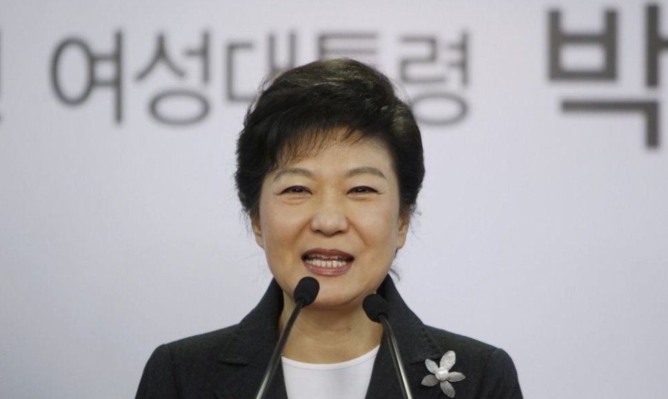 Pietų Korėjos prezidentė Park Geun-Hye