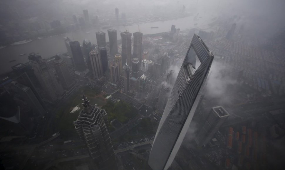 Kinijoje, Šanchajuje, netrukus duris atvers antras pagal aukštį pasaulyje pastatas