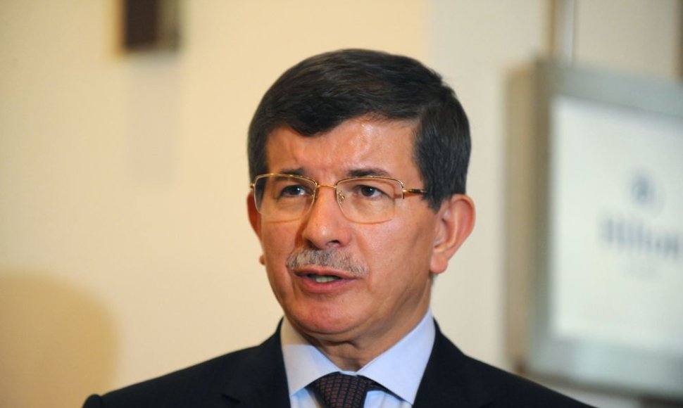 Turkijos užsienio reikalų ministras Ahmetas Davutoglu