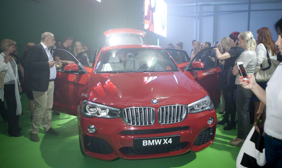BMW X4 pristatymas Vilniuje