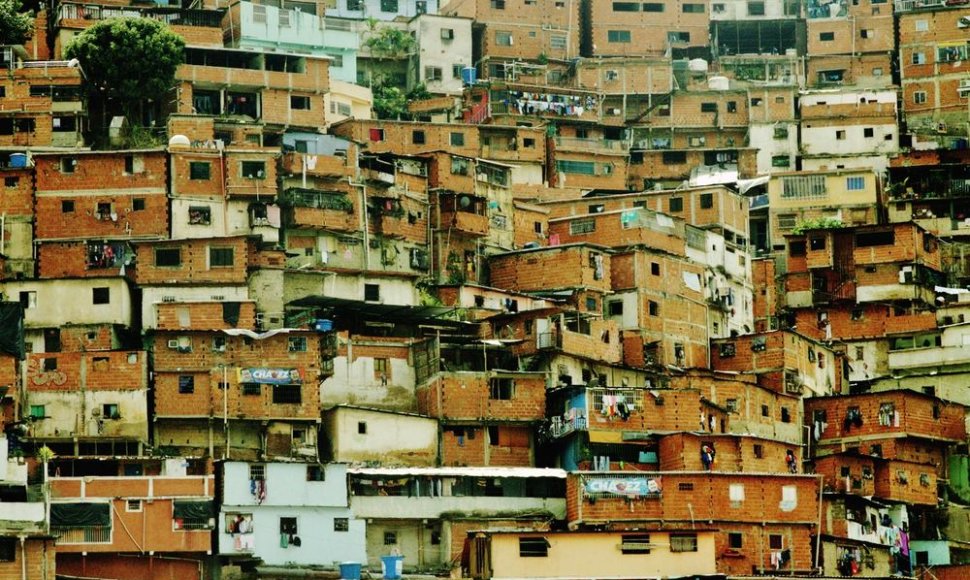 Petare - neturtingųjų rajonas Karakase.