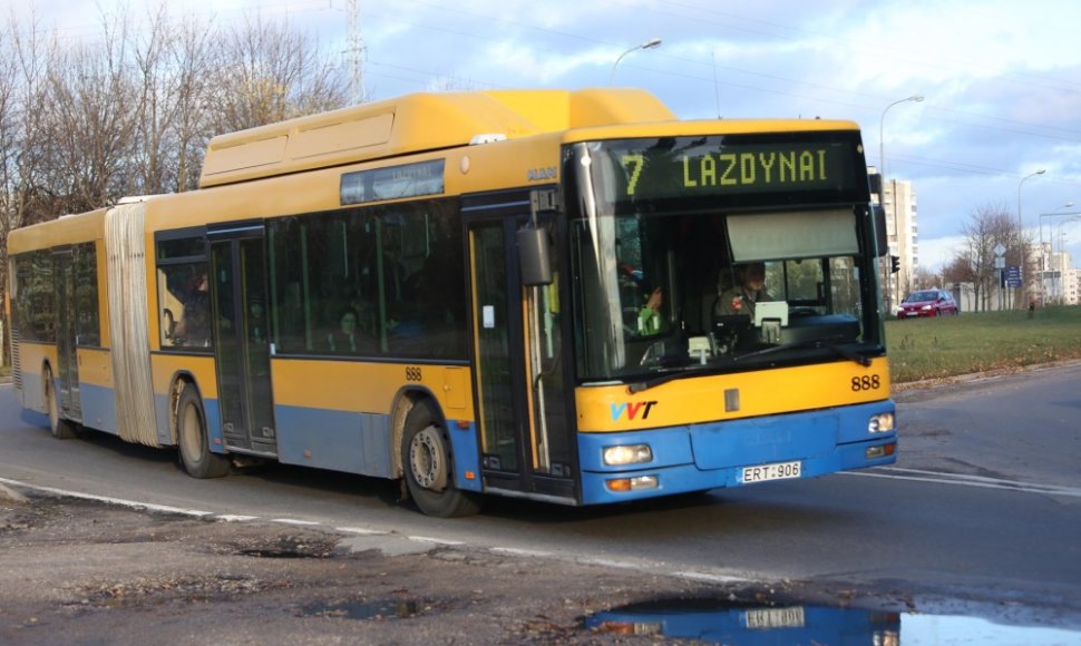 7 maršruto autobusas Vilniuje