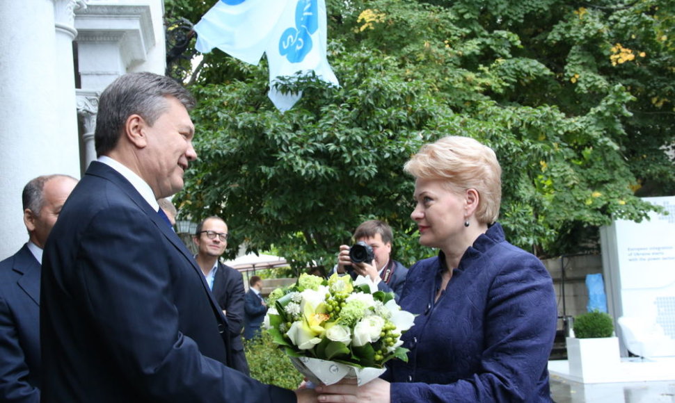 Dalia Grybauskaitė Ukrainoje