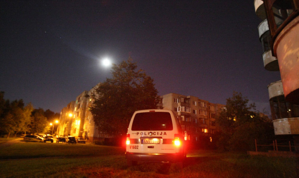 Vilniuje, Šeškinės gatvėje, iš dvylikto aukšto iškrito mergina