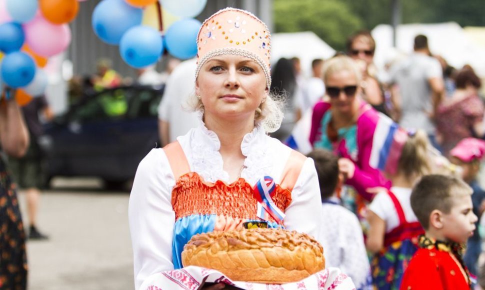 Sekmadienį Vilniaus Vingio parke vyko Rusijos dienos