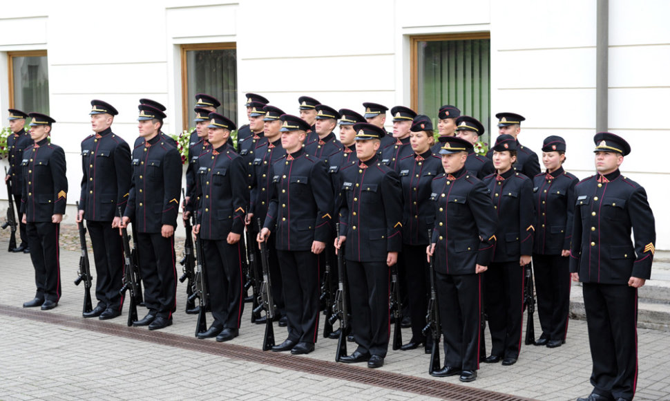 Generolo Jono Žemaičio Lietuvos karo akademijos pirmojo kurso kariūnų priesaikos ceremonija