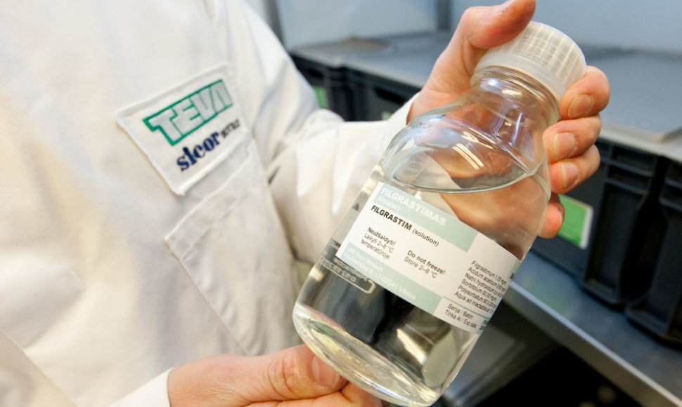 Bendrovės „Sicor Biotech“ onkologinis preparatas „Filgrastim“