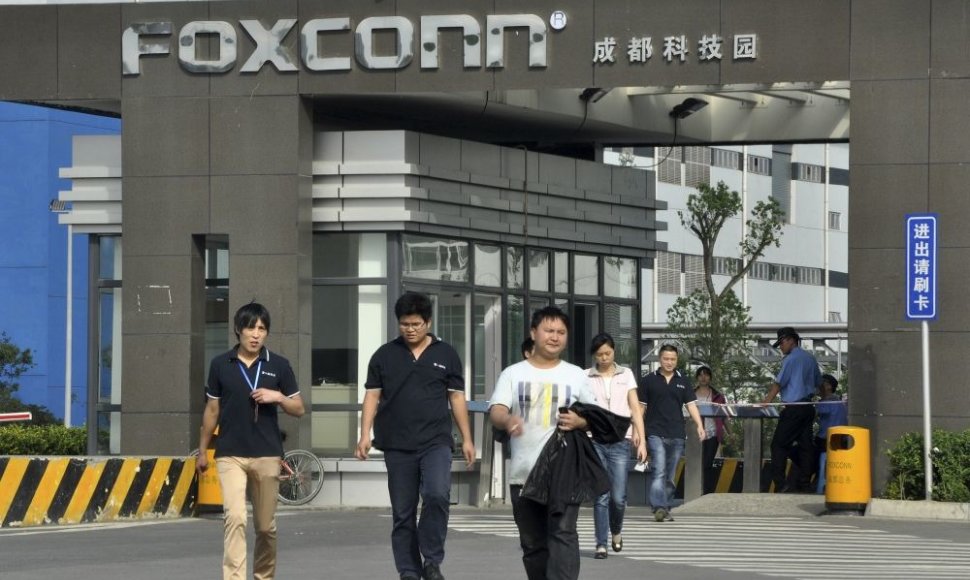 „Foxconn“ gamykla