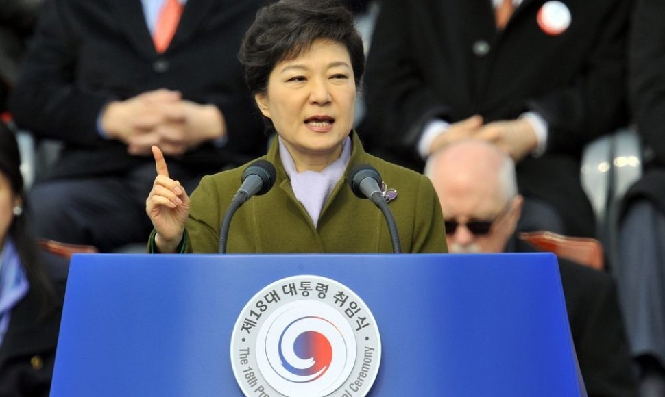 Pietų Korėjos prezidentė Park Geun-Hye