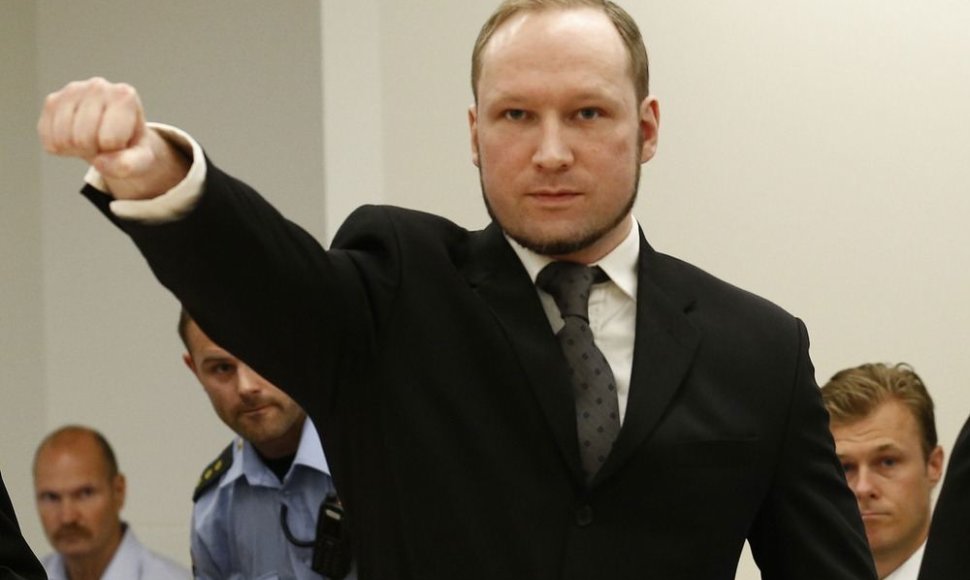 Andersas Behringas Breivikas Oslo teisme